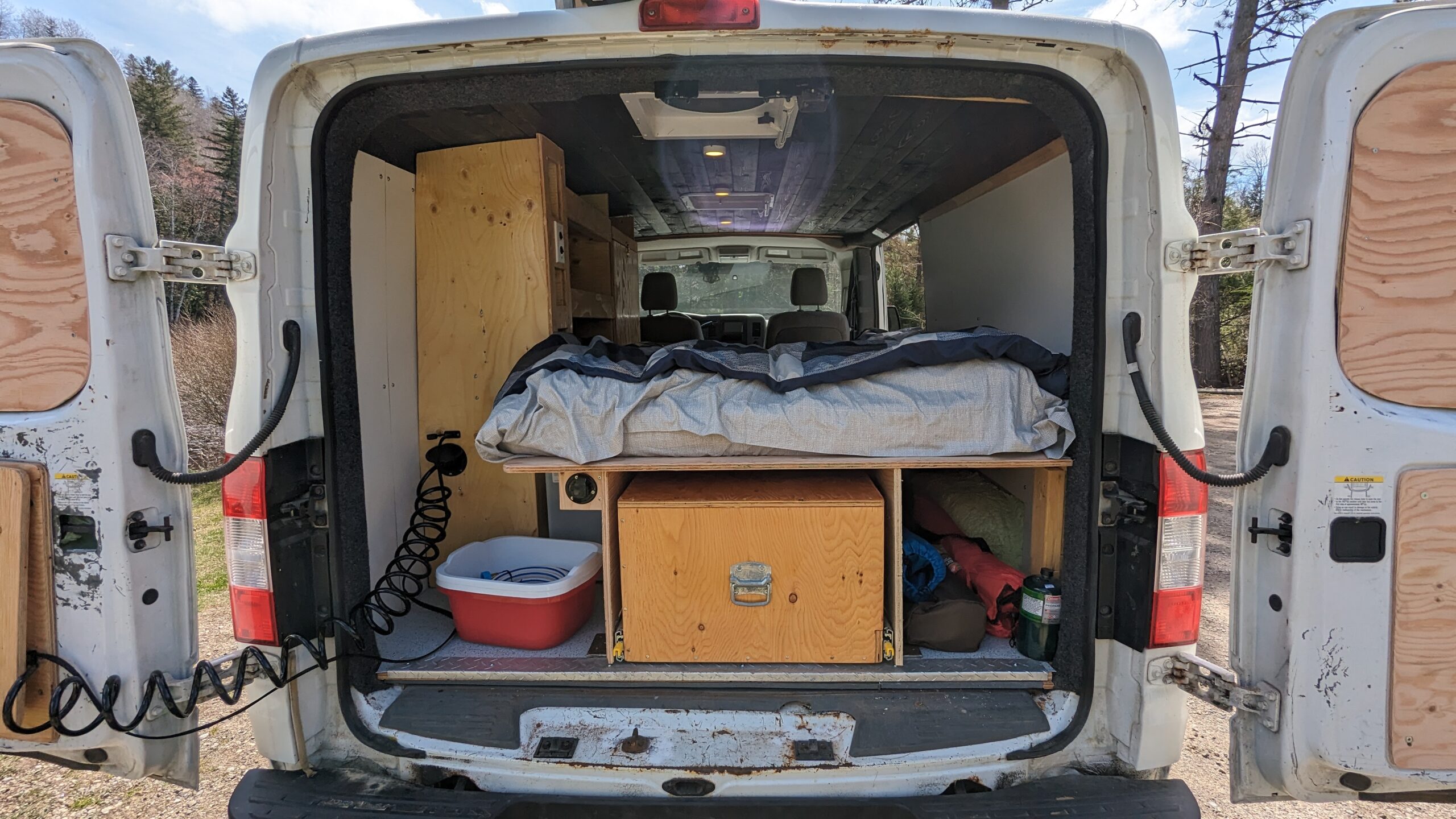 Plenty of storage space in the rear