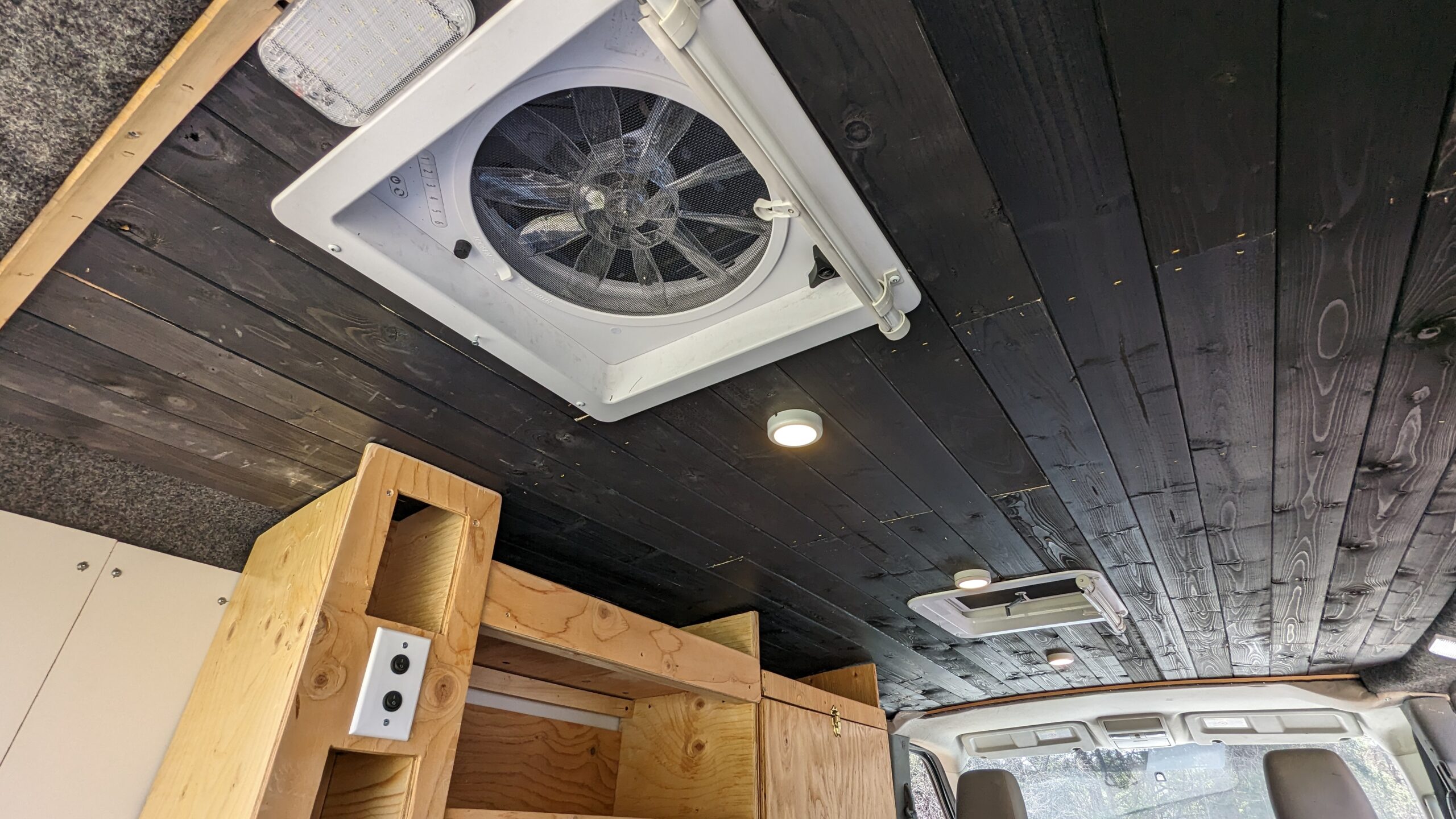 Domes with integrated ventilation to keep you cool during your trip